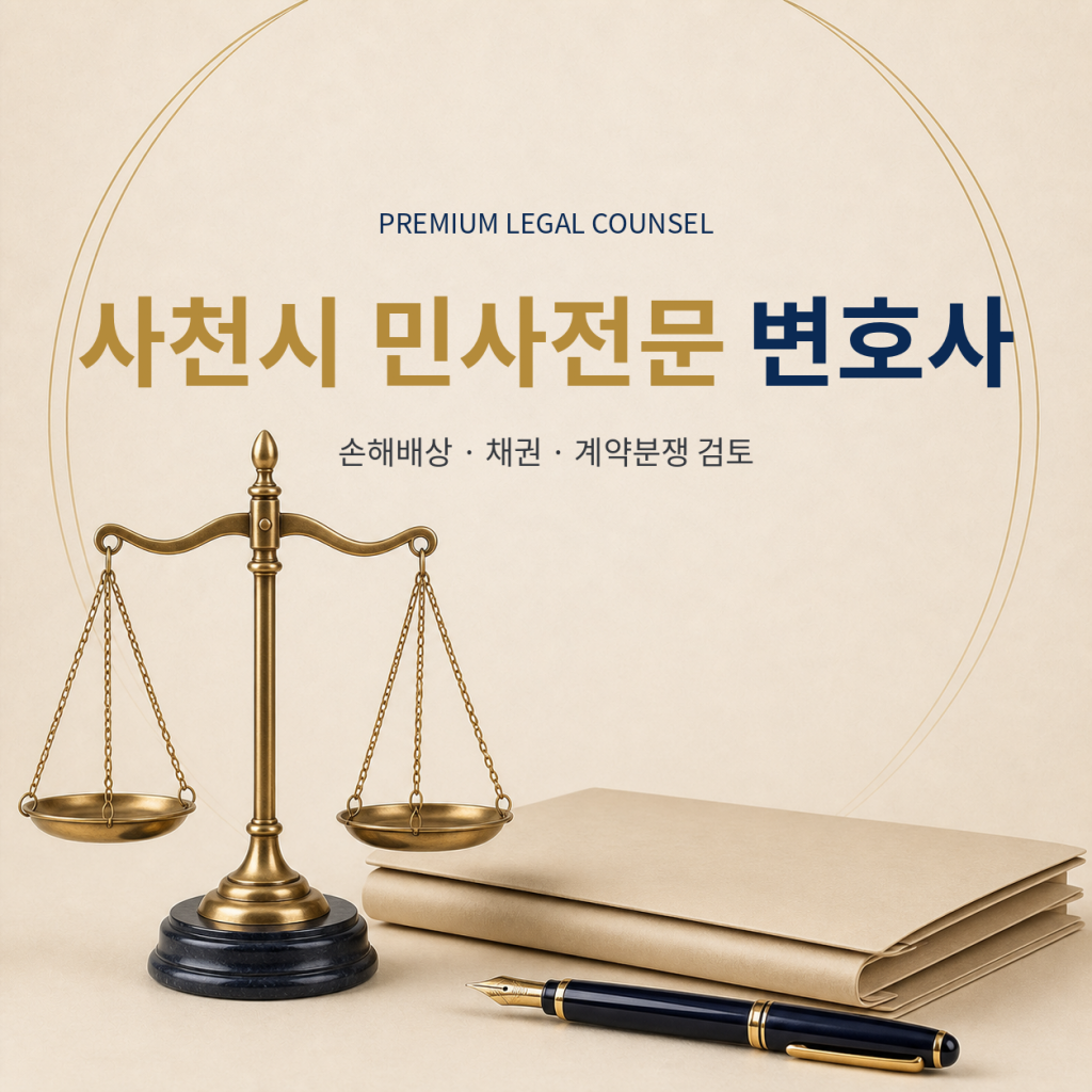 사천시 민사전문 변호사